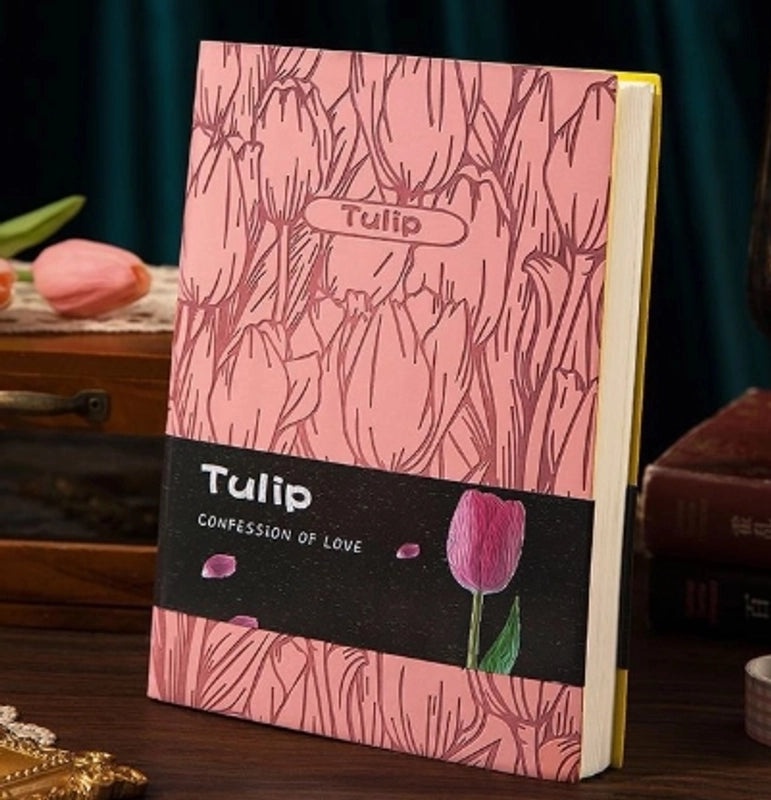 Elegant PU Leather Notebook Letter Design Perfect for School Learning and Casual Use|Stationery & Notebooks