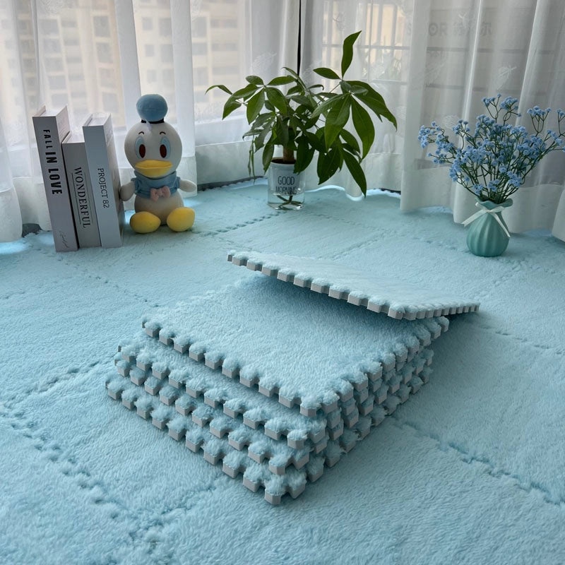 Elegant Solid Color Cotton Rug for Couch and Sofa | Home Decor Rugs