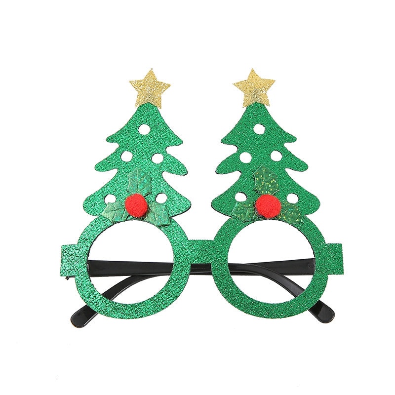 Festive Santa Claus Glasses Hairband for Christmas Halloween Valentine's Day Party|Accessories & Party Supplies