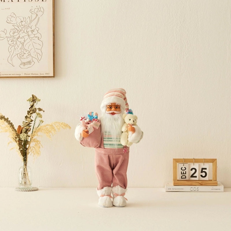 Festive Santa Claus PVC Christmas Party Decorations|Holiday Party Supplies