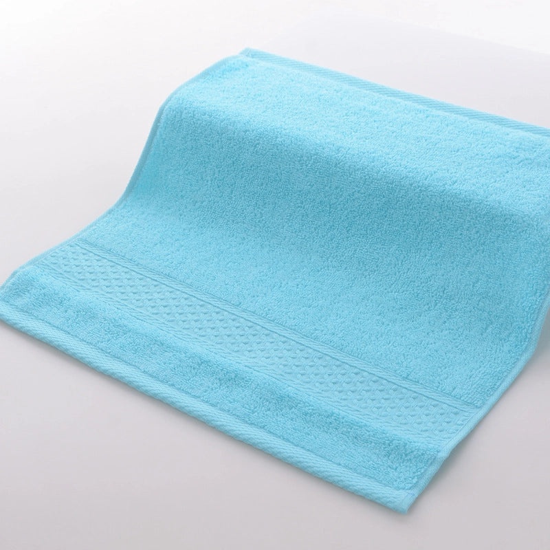 Soft Cotton Square Face Towel Highly Absorbent Household Use|Home Textiles & Towels