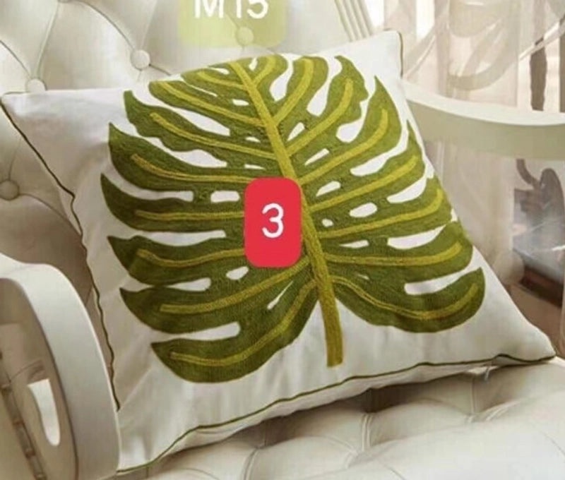 Tropical Floral Cotton Pillow Covers for Vacation Vibes|Home Decor & Bedding