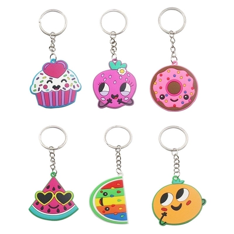 Colorful Cartoon Fruit Epoxy Resin Rings and Bracelets Set|Fashion Jewelry Accessories