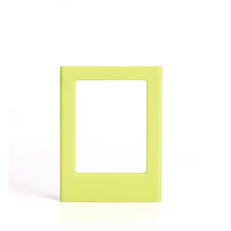 Magnetic Photo Frame ABS Material Solid Color Casual Style | Home Decor
