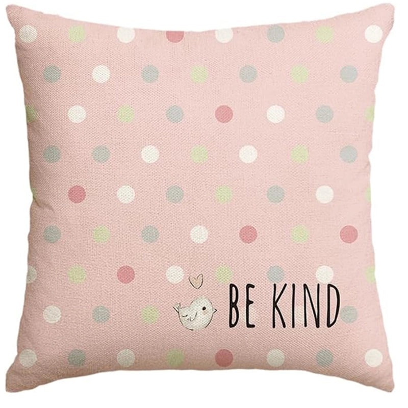 Cute Easter Rabbit Linen Pillow Covers for Couch Sofa Decor | Home Decor Bedding & Pillows