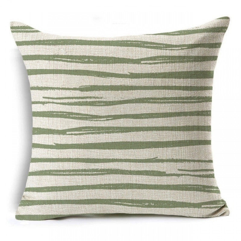 Tropical Leaf Linen Pillow Covers|Home Decor Pillows