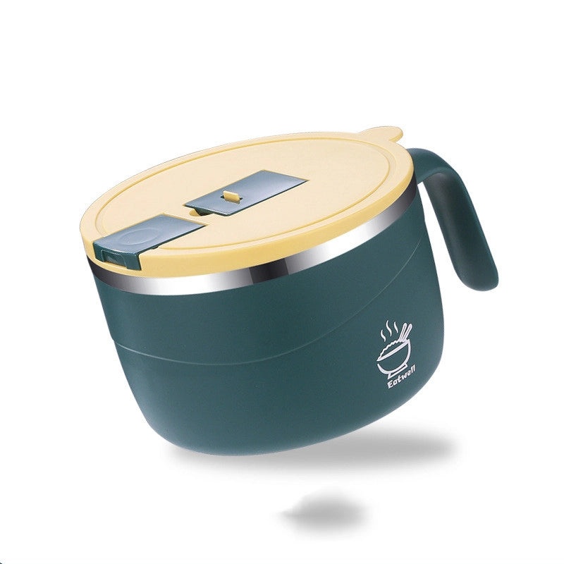 Stylish Solid Color Stainless Steel Food Container Single Piece | Kitchen Storage & Organization