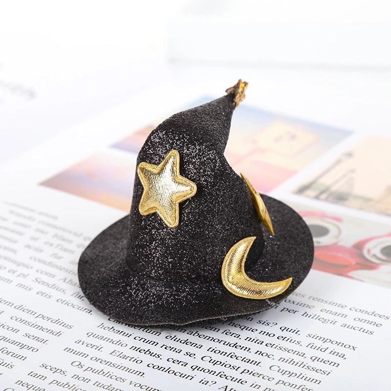 Curvy Witch Hat Hairpin for Halloween | Halloween Accessories