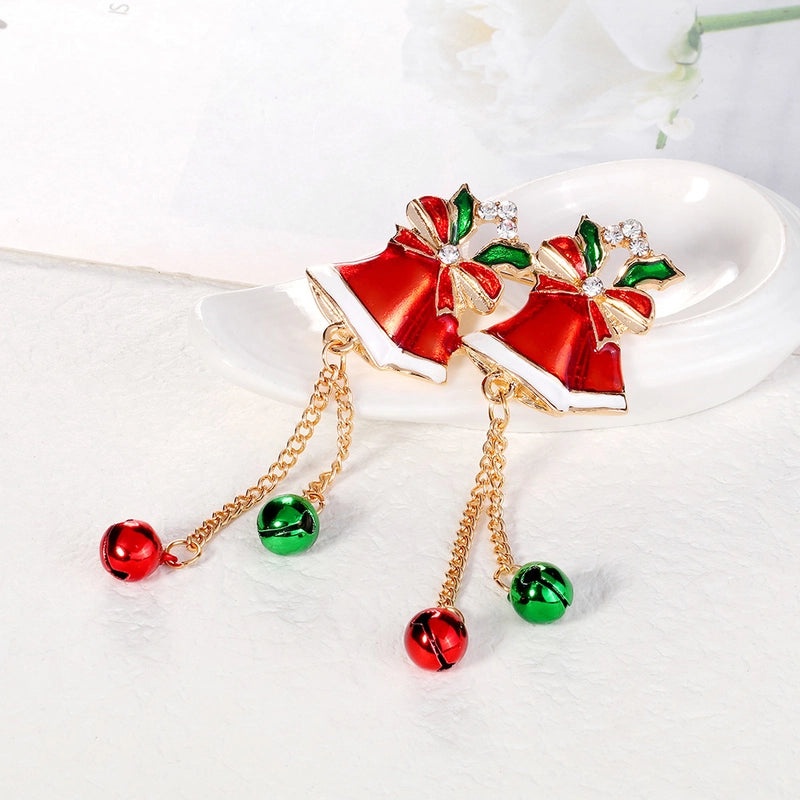 Festive Christmas Bell Charm | Holiday Jewelry Accessories