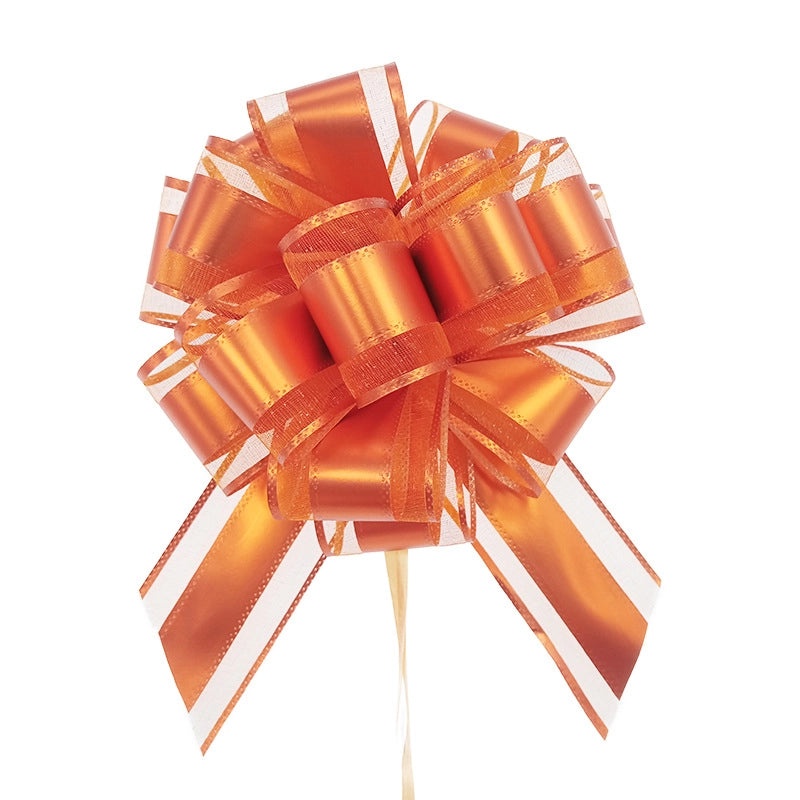 Large Matte Metal Color Ball Flower for Christmas Gift Packaging | Christmas Decorations