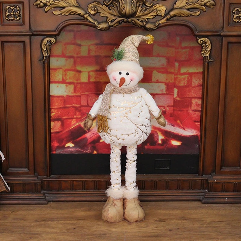 Festive Snowman Plush Party Decorations|Holiday Party Supplies