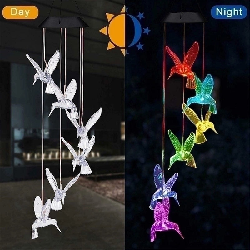 Charming Bird-Shaped Plastic Outdoor Fairy String Lights|Outdoor Lighting