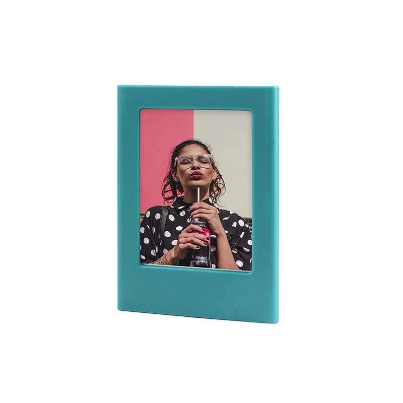 Magnetic Photo Frame ABS Material Solid Color Casual Style | Home Decor