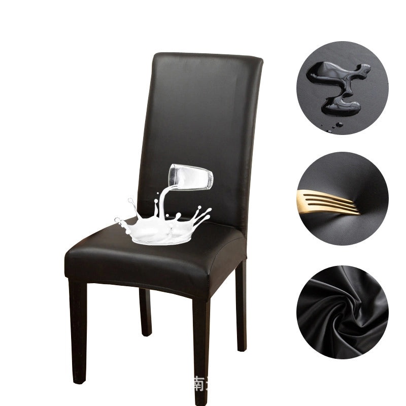 Casual Solid Color Leather Chair Cover for Vacation | Home Decor & Furniture Accessories