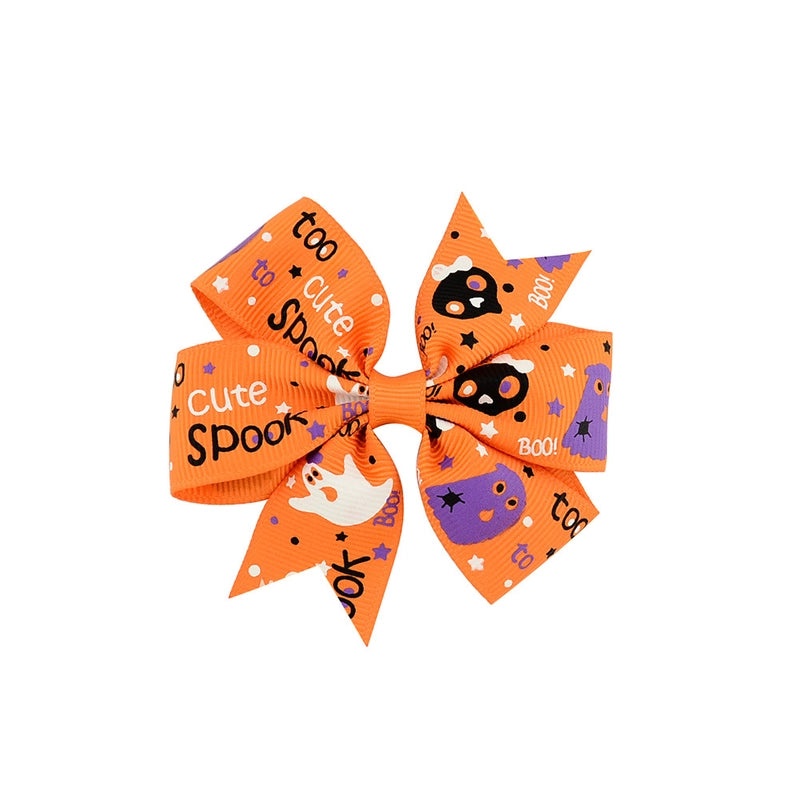 Halloween Cartoon Letter Polyester Hairpin Festival Party Supplies|Hair Accessories