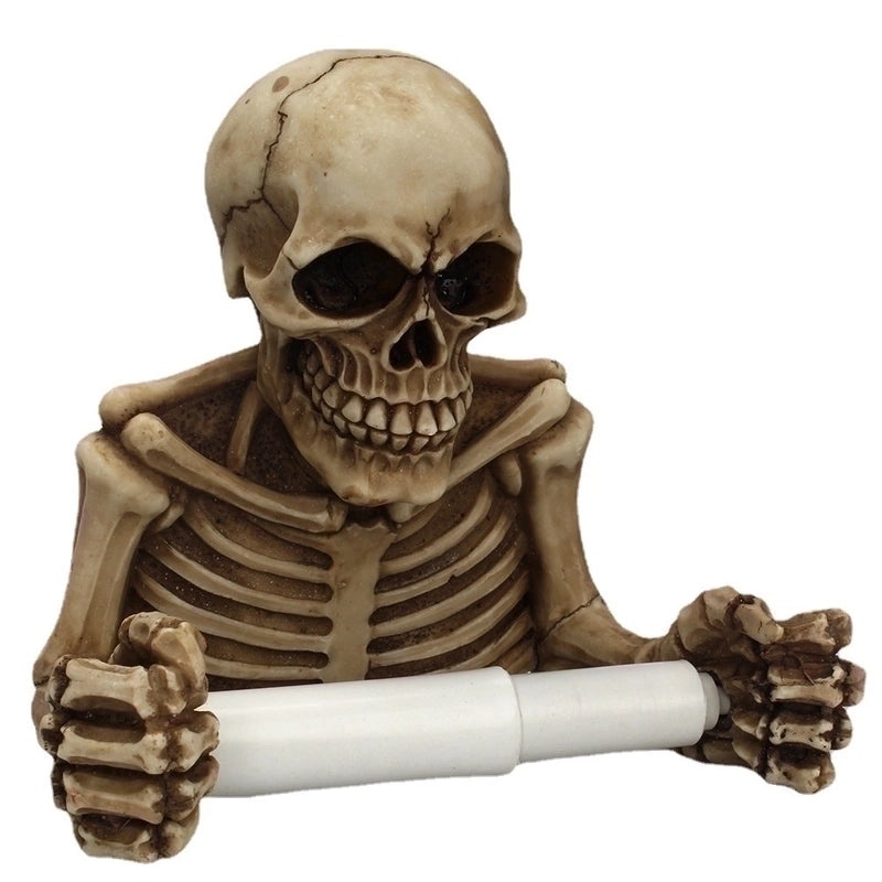 Halloween Skull Resin Jewelry Roll Stand Organizer|Jewelry Organizers