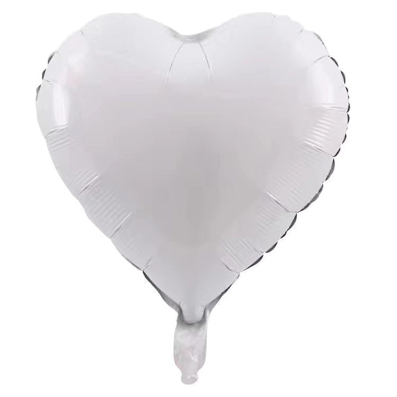 Minimalist Heart Shape Aluminum Foil Balloons for Party Festival Decoration|Party Decorations
