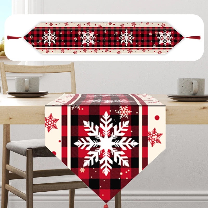 Minimalist Christmas Tree Letter Table Runner for Office Decor|Home Decor/Table Linens