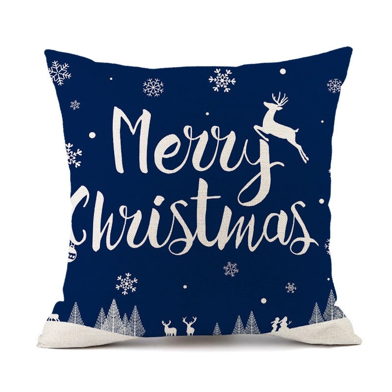 Christmas Snowflake Linen Pillow Covers for Couch Sofa Decor | Home & Living Pillows