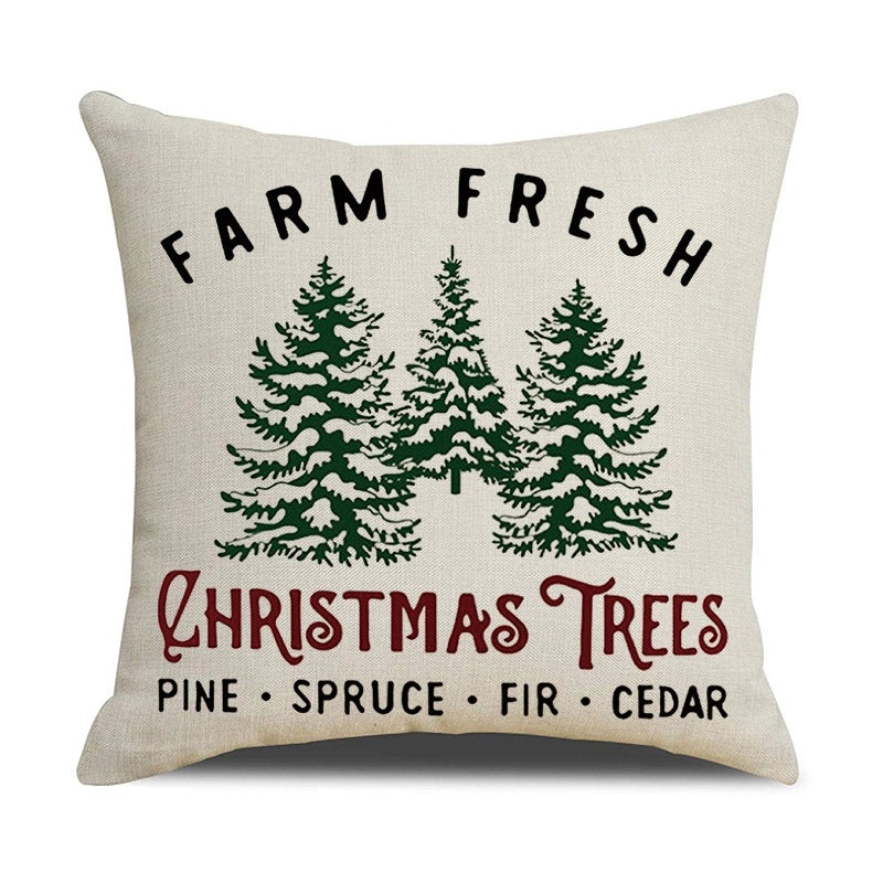 Stylish Elk Print Polyester Pillow Covers | Home Decor Pillows