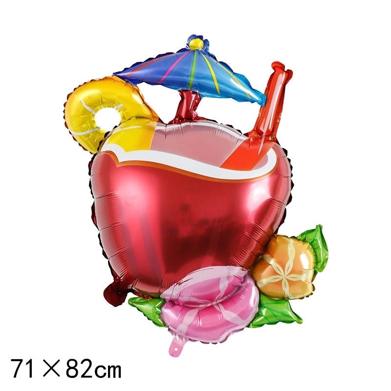 Colorful Fruit Aluminum Foil Party Balloon Single Pack|Party Supplies Balloons