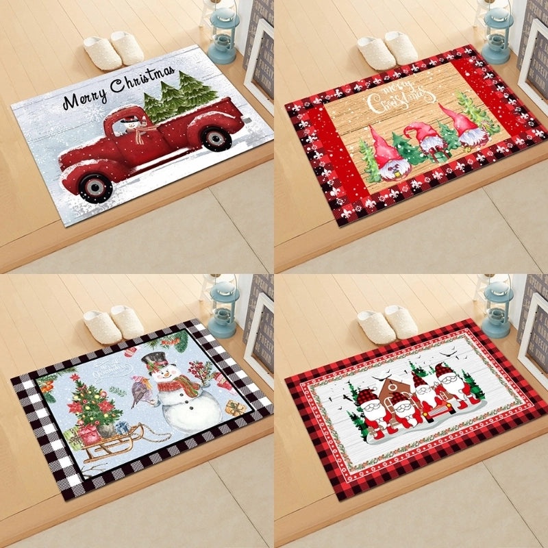 Beach Theme Cartoon Polyester Floor Mat|Home Decor Accessories