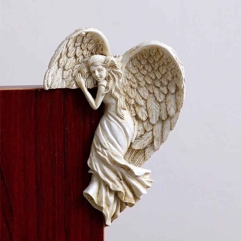 Contemporary Angel Resin Figurines Decorative Ornaments for Home Decor|Home Decor