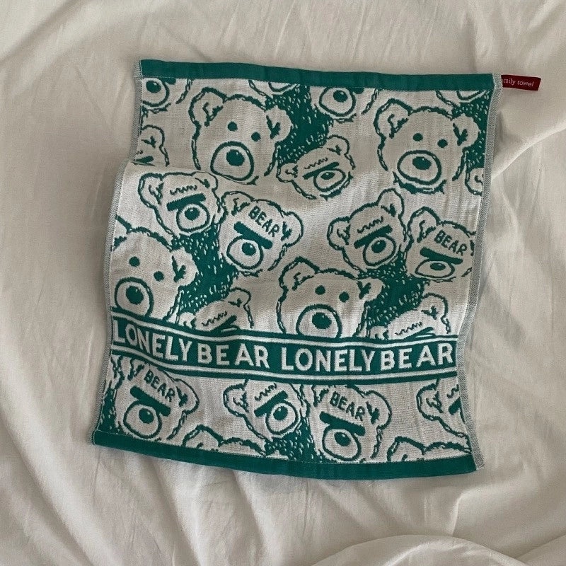 Adorable Animal Print Cotton Towels for Kids|Home & Kitchen Bath Towels