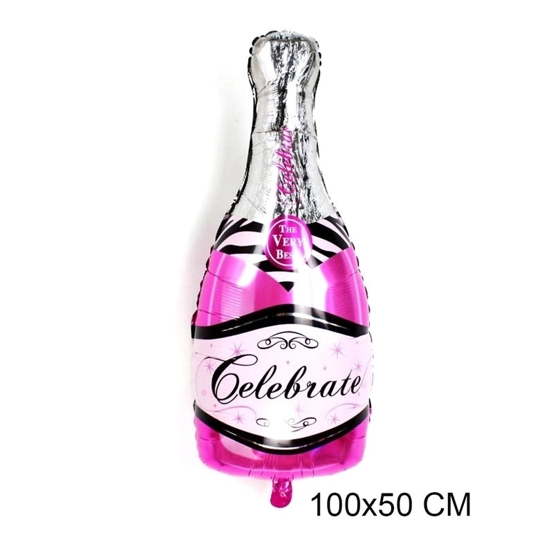 5 Pieces Romantic Beer & Wine Glass Balloons for Birthday Party Festival | Party Decorations Balloons