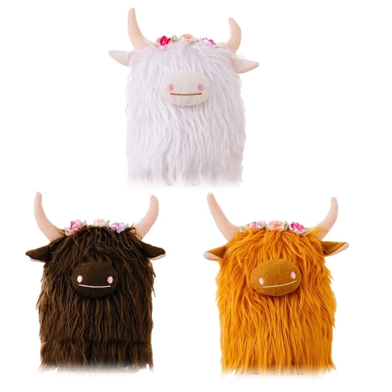 Adorable Plush Cattle Family Gathering Decor | Home Decorations