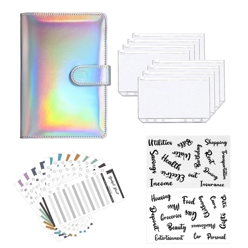 Solid Color PU Leather Spiral Notebook Set for Study Retro Classic Design|Stationery & Notebooks