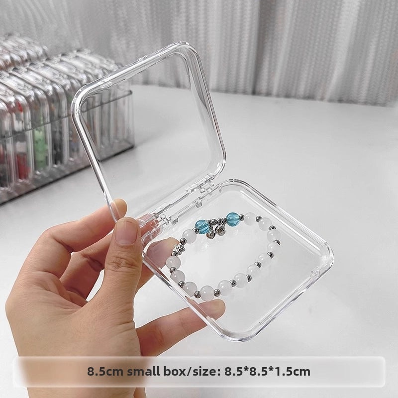 Transparent Acrylic Jewelry Storage Box | Jewelry Organizer & Display