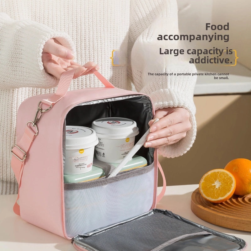Thickened PU Insulation Lunch Bag Set|Insulated Lunch Bags