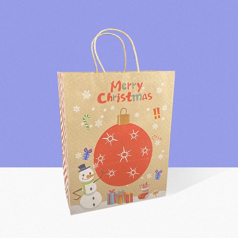 Christmas Santa Claus Gift Bags for Holiday Party Wrapping Supplies|Gift Wrapping Supplies