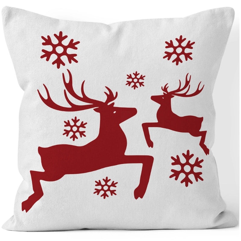 Christmas Tree Santa Elk Plush Pillow Covers|Home Decor Pillows
