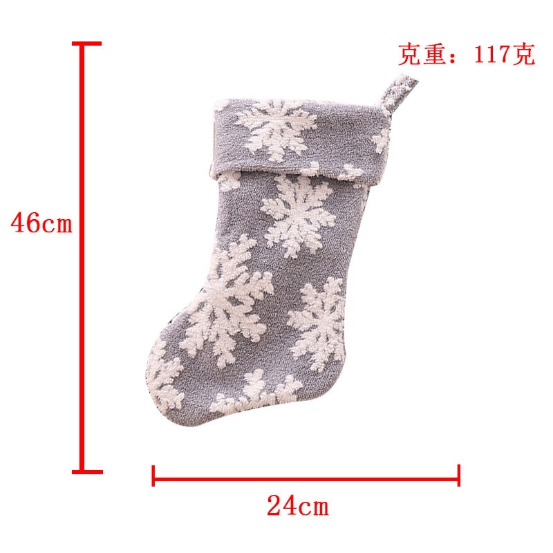 Christmas Knitted Gift Socks Christmas Tree Pendant Holiday Stockings Festive Christmas Decorations | Christmas Decorations & Stockings