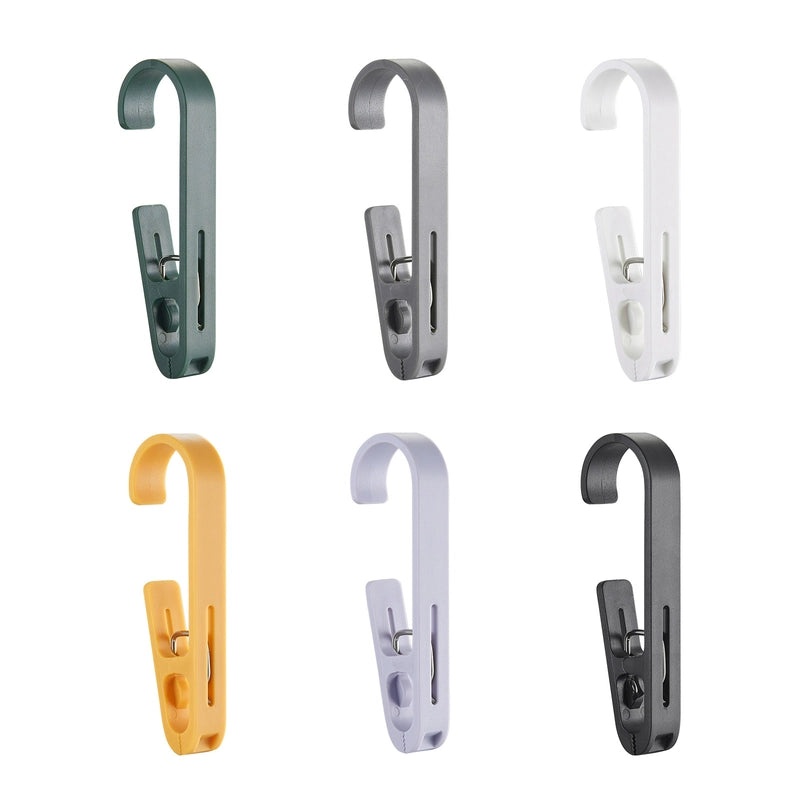 Rotating Hanging Clip Hook for Bathroom and Balcony Drying Clothes | Home & Garden Storage Accessories