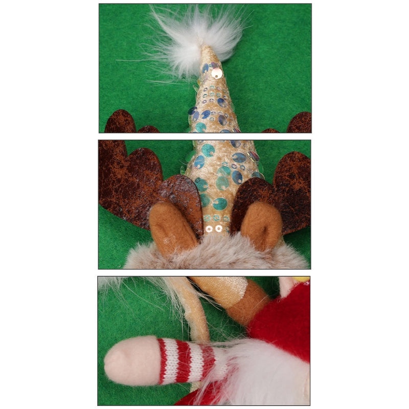 Christmas Minimalist Santa Elk Hair Band Polyester Festival Party Accessories|Holiday Party Accessories