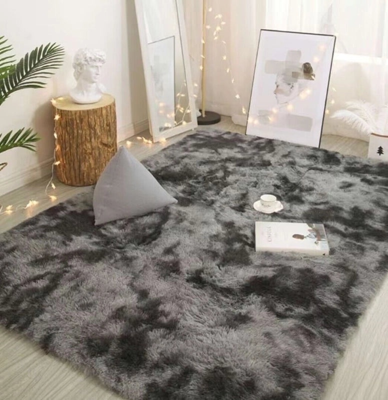 Solid Color Polyester Carpet for Casual Vacation | Home Decor & Artificial Decorations