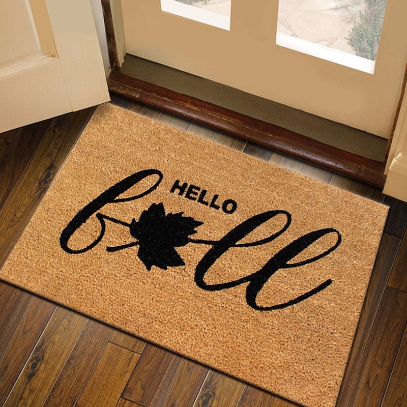 Coconut Palm Pattern Absorbent Bathroom Floor Mat Non-slip Entrance Rug Durable Household Floor Mat|Home & Living > Bath > Bath Rugs