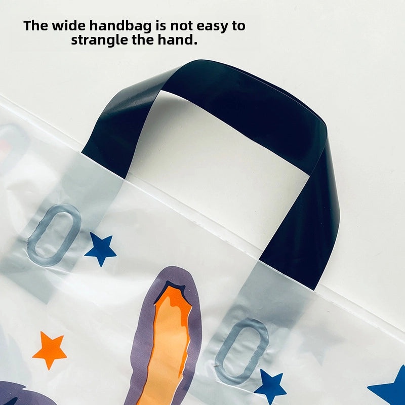 Printed PE Tote Bag for Children's Clothing|Kids Apparel Accessories