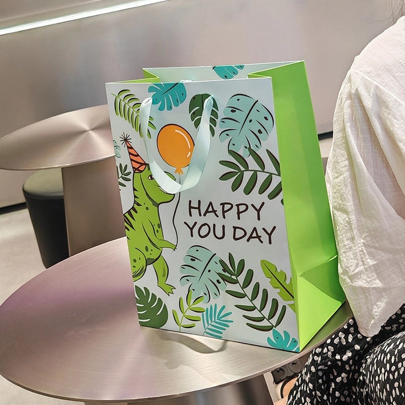 Kids Cute Cartoon Paper Gift Bags for Children’s Day|Party Supplies