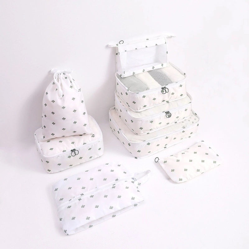 Simple Solid Color Fabric Storage Pouch|Storage Bags