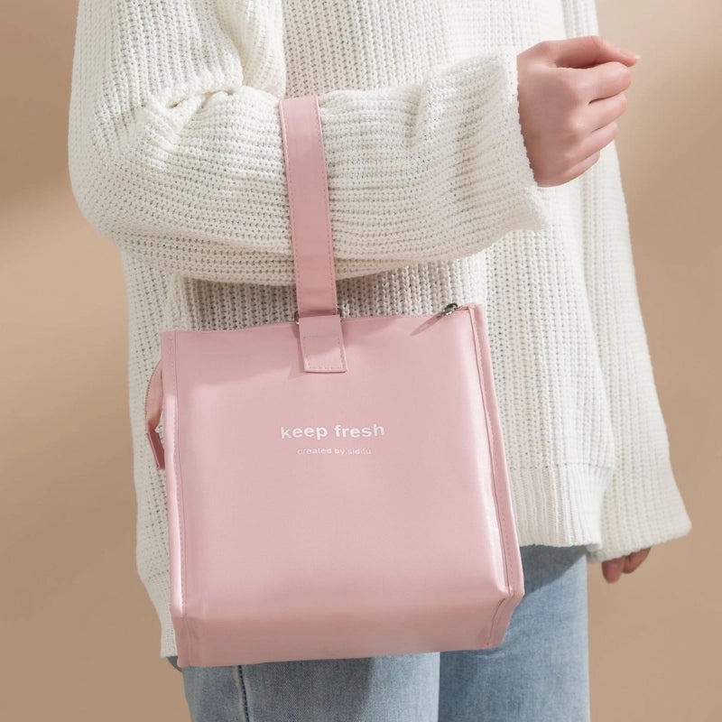 Thickened PU Insulation Lunch Bag Set|Insulated Lunch Bags