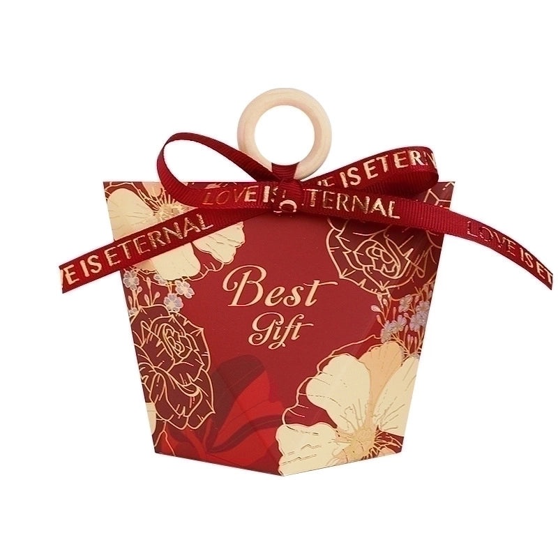 Floral Letter Paper Gift Bags for Wedding Banquets|Wedding Accessories
