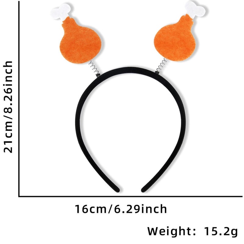 Cute Turkey Letter Decor Felt Plastic Accessory|Home Decor