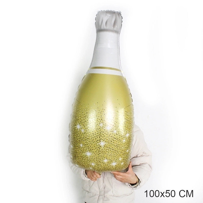 5 Pieces Romantic Beer & Wine Glass Balloons for Birthday Party Festival | Party Decorations Balloons