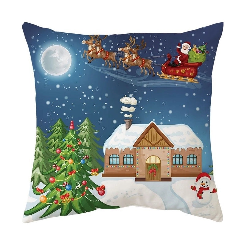 Adorable Snowman Plush Cushion Covers|Home Decor Pillows
