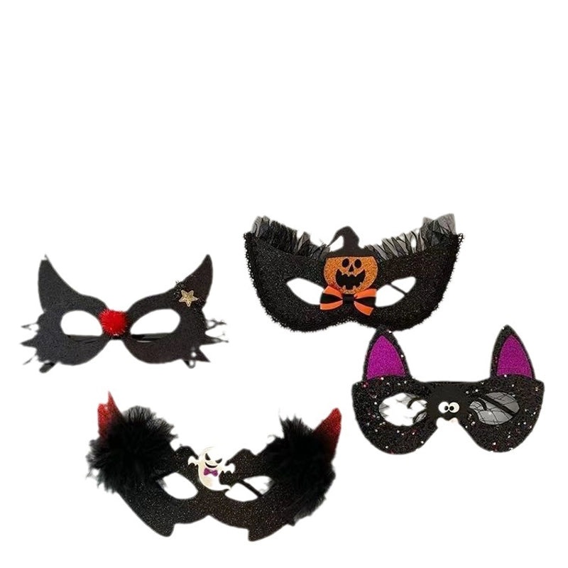 Halloween Cute Minimalist Pumpkin and Spider Mixed Materials Jewelry | Holiday Accessories