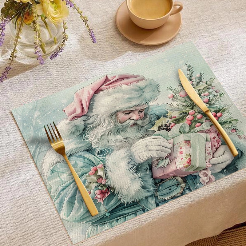 Minimalist Christmas Tree Placemat for Holiday Dining|Home Decor & Tableware